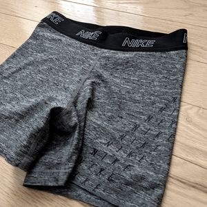 Nike dri fit spandex shorts